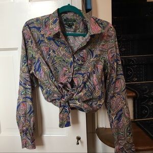 Ralph Lauren Psychedelic Top